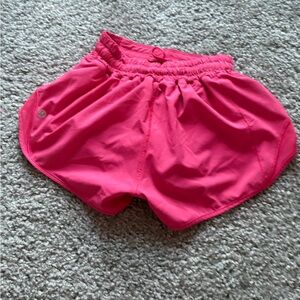 Lululemon Athletica Bright Pink Athletic Shorts 2.5”